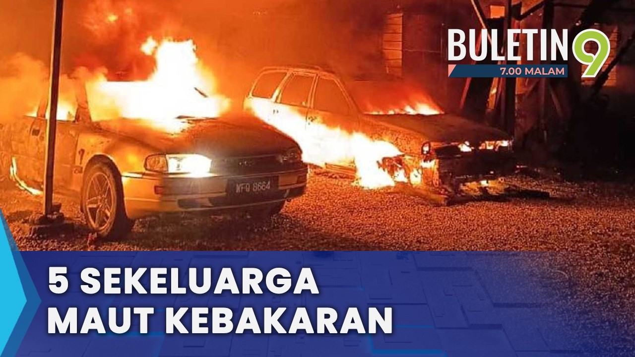 Lima Sekeluarga Maut, Api Dipercayai Mula Dari Dapur (B9)