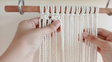 Macrame - Simple Macrame Wall Hanging - DIY Simple Macrame Plant Hanger Design