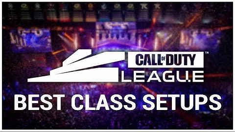 Class Setups For Pro CDL Playlist ( Modern Warfare Season 2 )