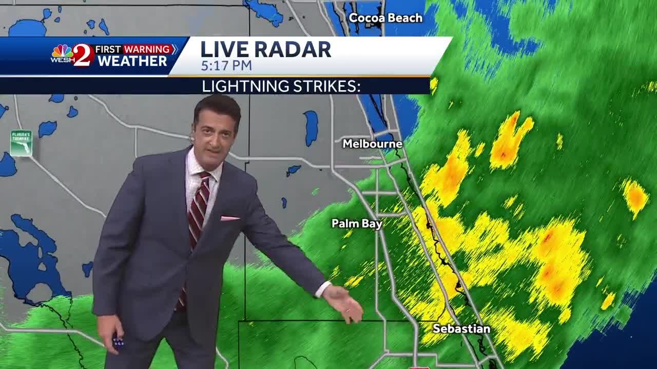 More wet weather Tuesday then slightly drier for Mid-Week|Aug 25. - YouTube