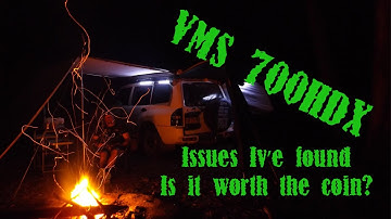 VMS 700HDX, Review, The Good, the Bad & some Tips