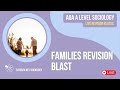 Families &amp; Households | AQA A Level Sociology Revision for 2024