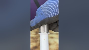 Thread on plastic pipes