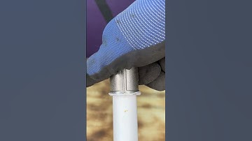 Thread on plastic pipes