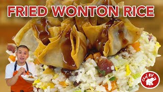 FRIED WONTON RICE