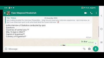 SPSC Lecturer Interview Preparation I SPSC Interview January 2023 | SPSC Statistics Interview I FPSC