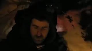 Rize / Ardeşen, de kışın üç kişi ATV ye binerse izleyin