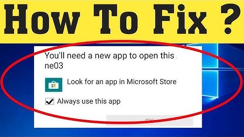 How To Fix You Will Need A New App To Open This EXE File Error   Simple Solution
