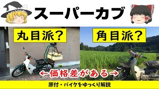 【賛否両論】スーパーカブ、丸目派？角目派？【ゆっくり解説】