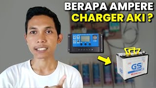 Menentukan Berapa Ampere Cas Aki yang Dipakai || SCC PWM / MPPT PLTS