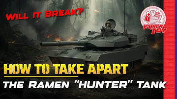 Can you Take apart the Ramen Hunter Tank? Full Tear down