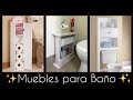 MUEBLES PARA BAÑO 💗TENDENCIA Muebles PARA ORGANIZAR TU BAÑO #dys #muebles #baño #ideasparadecorar