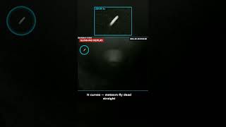Was That a Meteor? Slow-Mo Reveals What Really Streaked Past My Night Sky Camera 👀 #Shorts