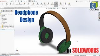 DESIGN Your Headphones in SOLIDWORK | Step-by-Step Tutorial #headphones #solidworks #tutorial