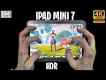 IPAD MINI 7 PUBG HANDCAM / 4 FINGERS CLAW / FULL GYRO BEST SENSITIVITY 🔥 FHD+60FPS