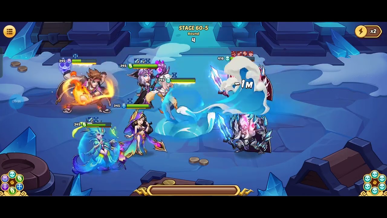 Idle Heroes Star Swordsman - Mockman SSM Full Imprint Attack Stage 60-5.