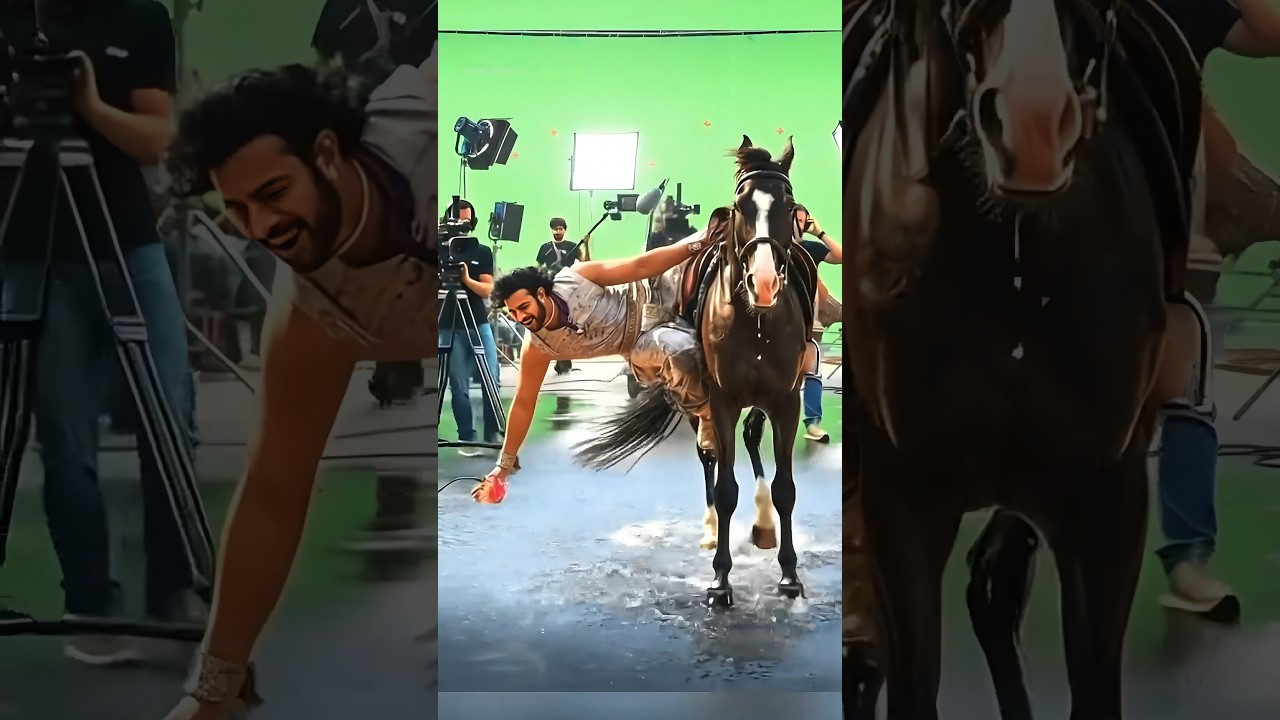 Baahubali Massive Crowd Scene | Green Screen shooting 