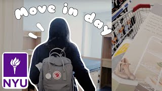 COLLEGE DORM MOVE IN DAY!!! NYU vlog