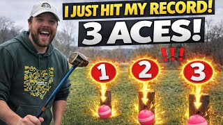 Hit my record score at my home Park Golf course! 3 ACES!