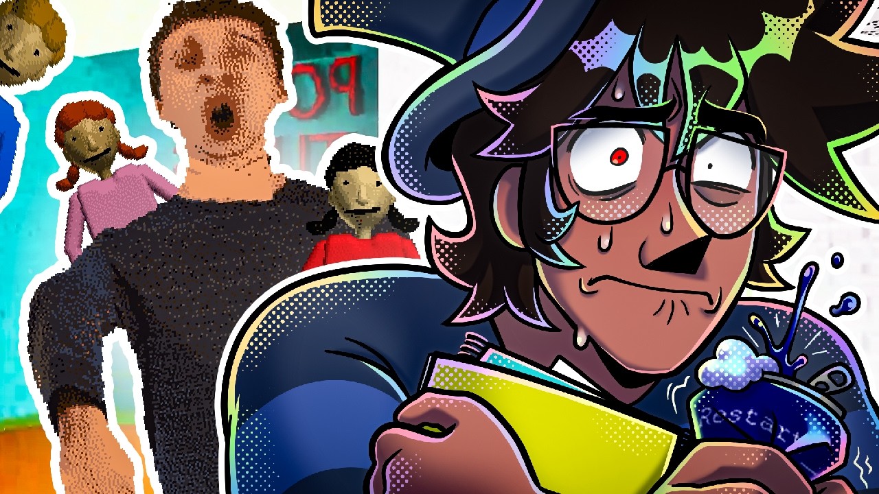 the new baldi's basics plus update is extremely cruel