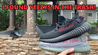 I found YEEZY 350s in the TRASH and traded them!