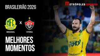 Mirassol 2 x 2 Vitória | Melhores Momentos | Brasileirão 2026