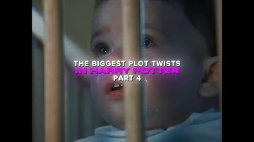 The biggest Plot Twists in Harry Potter | Part 4 #harrypotter
