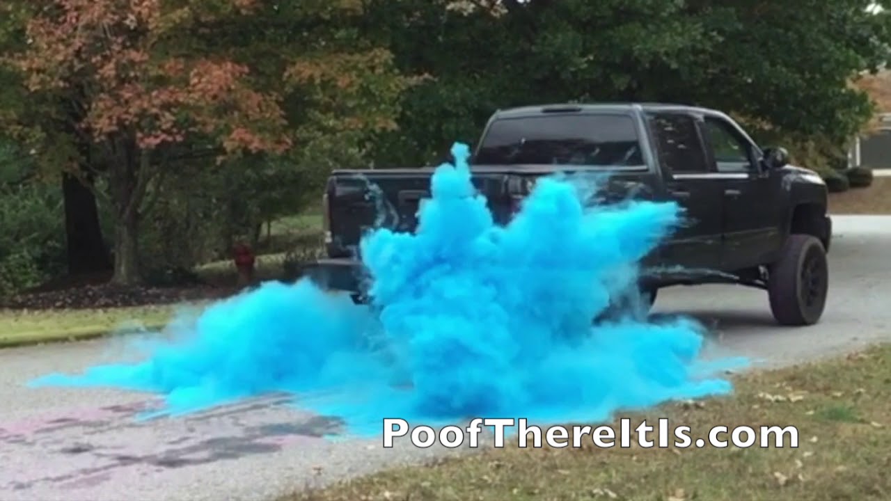 Burnout Gender Reveal  Poof There It Is – POOF THERE IT IS!