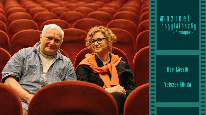 Kéri László és Veiszer Alinda a Nem kapjátok meg a gyűlöletem vetítése után/Nagylátószög Filmnapok