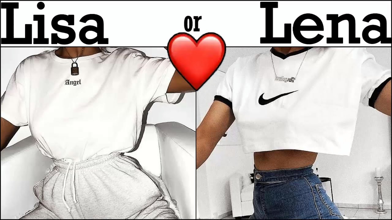 LISA OR LENA 💖 Cool Clothes & Outfits #19