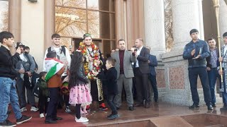 В Душанбе Встретили Нурулло Алиев После Победы В Ufc 2023 / Новости Таджикистана 2023 / Точикистон