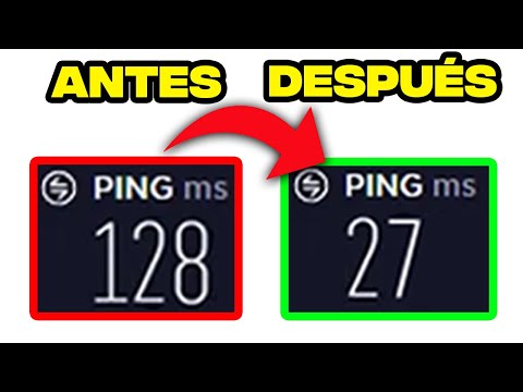 🟢Acelera INTERNET🟢 ¡Como Bajar el PING en juegos y Reducir PACKET LOSS!