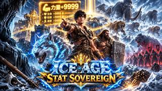 【DUB】Daily Stat Upgrades in Ice Age! Outcast Builds Iron Fortress to Slay Beast Waves! #anime screenshot 3
