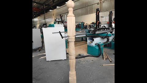 Affordable CNC Lathe Machine For Customizing Stair Column