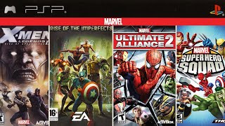 Marvel Superheroes Games for PSP