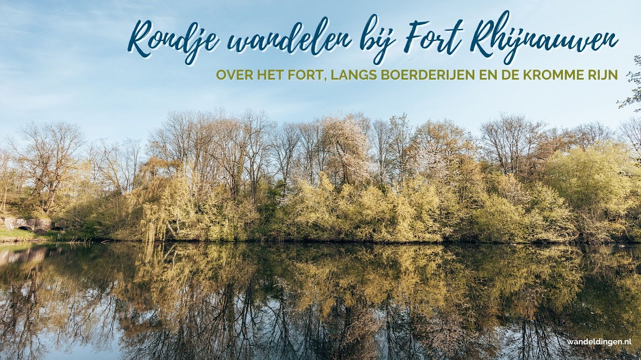 Rondje wandelen over Fort Rhijnauwen