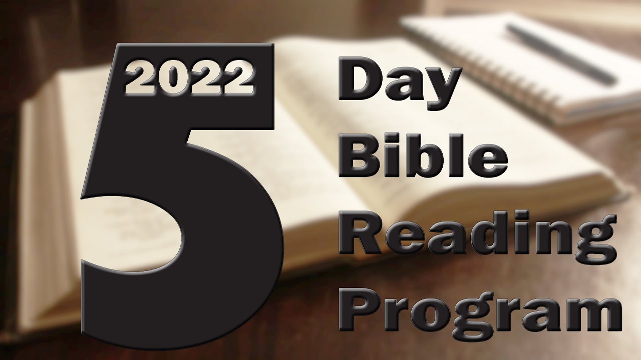 2022 Daily New Testament Reading Plan Candies Creek Academy