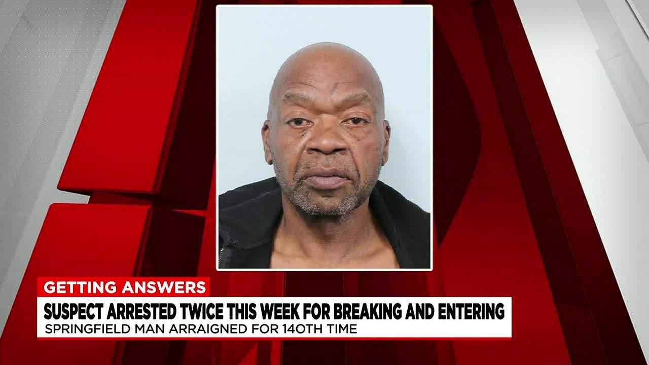 Springfield man arraigned for 140th time after two arrests this week ...