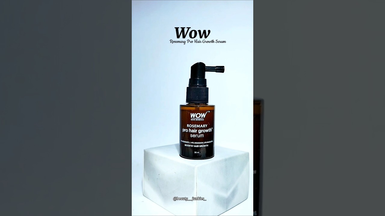 Wow Rosemary hair growth serum 