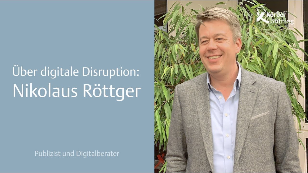 Über digitale Disruption: Nikolaus Röttger [Interview 2019] - YouTube