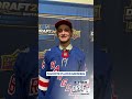 Our newest NYR love the 😂 emoji #nyr #nhl #nhldraft #hockey #gettoknowme