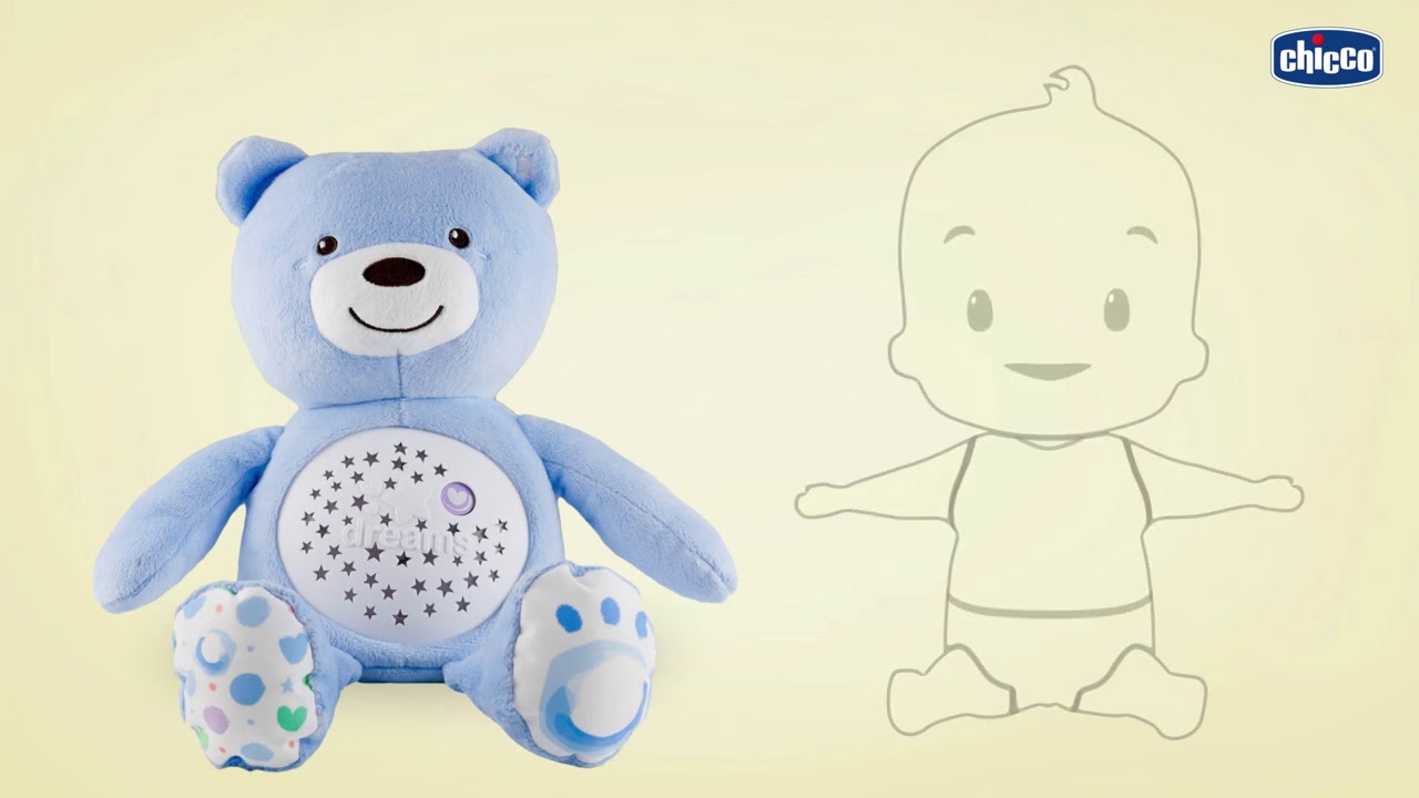 Chicco Projektor Baby Bär: Beruhigende Lichter und Melodien für Ihr Baby