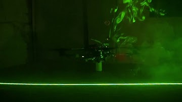 Particle Image Velocimetry Testing Rig in Action