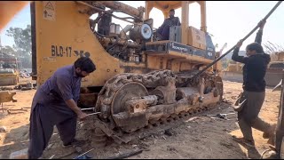 Восстановление главной передачи бульдозера Komatsu Dozer Tube