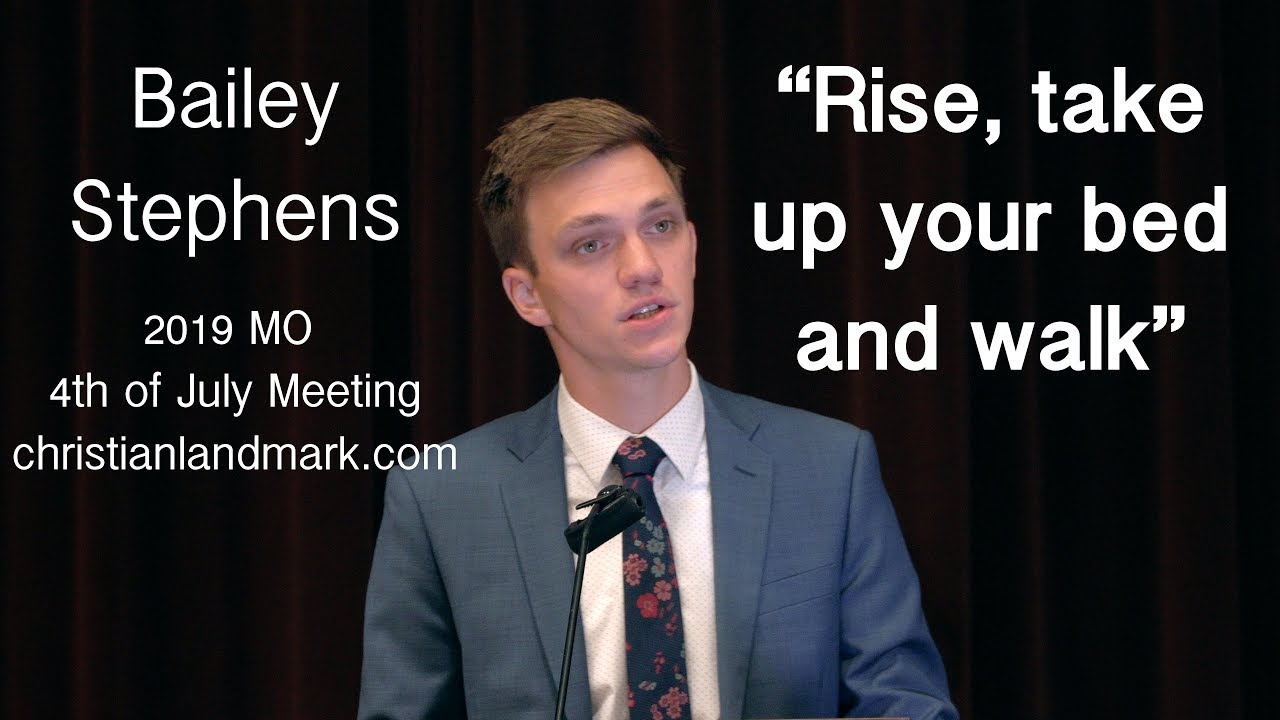 Бейли Стивенс — «Встань, возьми постель твою и ходи»