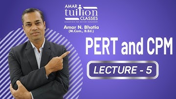 #5 PERT and CPM FY BCom Sem 2 Statistics | PERT and CPM Guj Uni | PERT and CPM Kutch University |