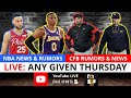 NBA Rumors & News LIVE: DeMarcus Cousins, Russell Westbrook & Ben Simmons | Jim Harbaugh, Ryan Day