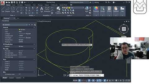Introductory Robotics - AutoCAD Basics - Servo In Iso