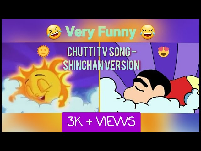 Chutti tv song | Very Funny 🤣🤣 | Shinchan version | EPIC CENTRAL class=