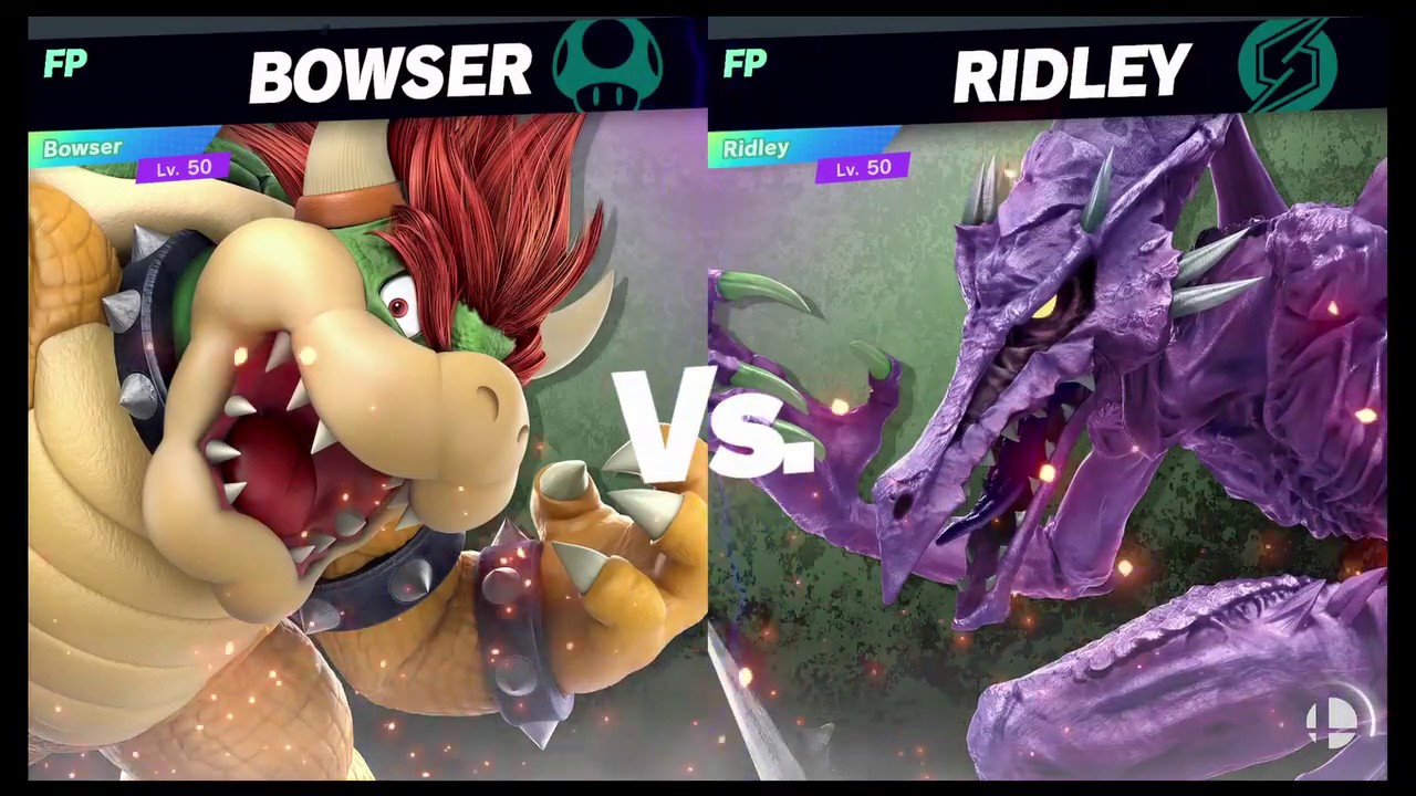 Super Smash Bros Ultimate Amiibo Fights Request #1843 Bowser vs Ridley ...
